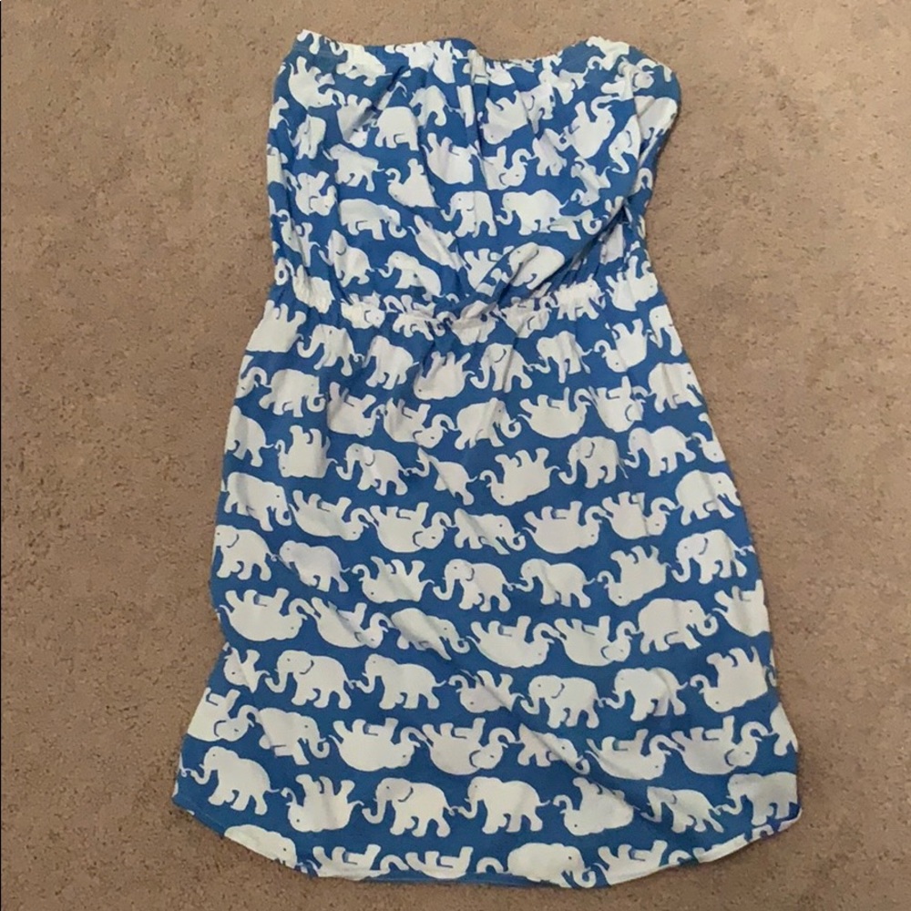Lilly Pulitzer strapless dress size M